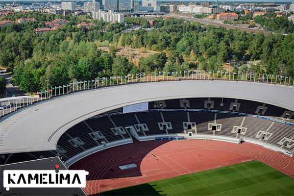 Helsingin Olympiastadion ورزشگاه هلسینکی از جاهای دیدنی فنلاند