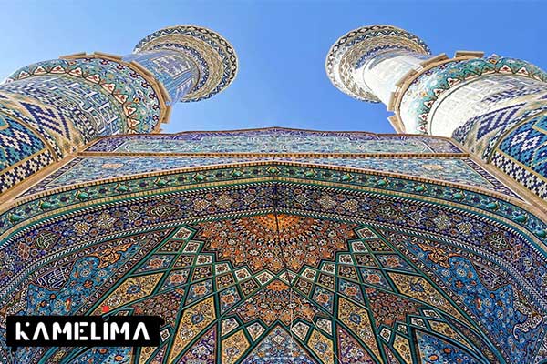 مسجد جامع یزد از جاهای دیدنی شهر یزد