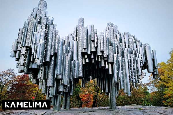 پارک سیبلیوس ( Sibelius Monument) از جاهای دیدنی فنلاند