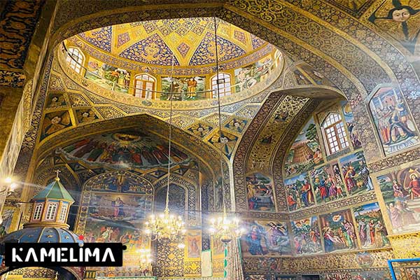 کلیسای جامع وانک از زیباترین جاهای دیدنی اصفهان