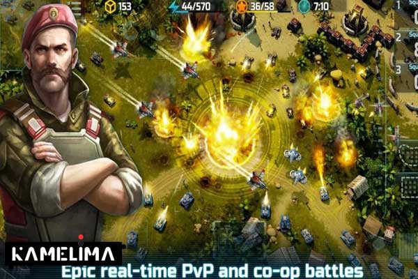 بازی استراتژیک Art of War 3: PvP RTS