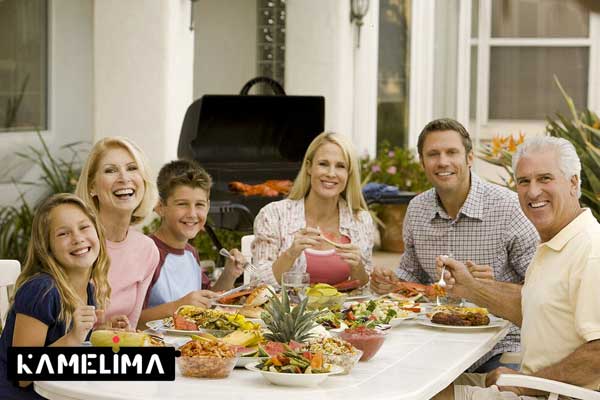 برای داشتن یک خانواده سالم، به همراه هم غذا بخورید