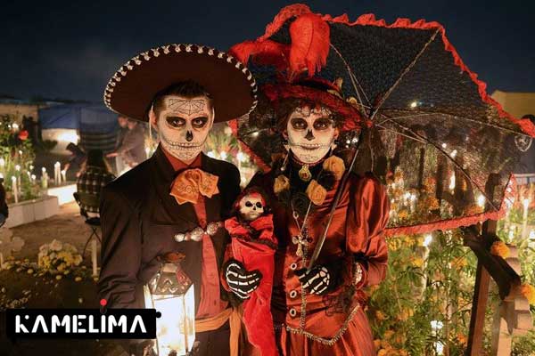 جشن روز مردگان از عجیب ترین جاهای دیدنی مکزیک