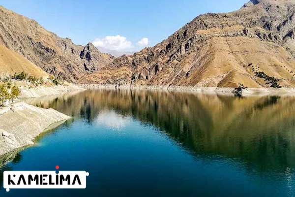 دریاچه مصنوعی سد امیرکبیر از جاهای دیدنی البرز