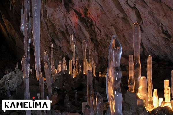غار یخ مراد از جاهای دیدنی البرز