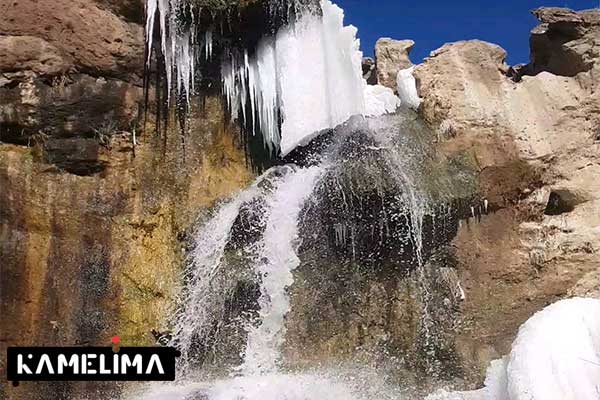 آبشارهای چهل چشمه از مکان های دیدنی کردستان