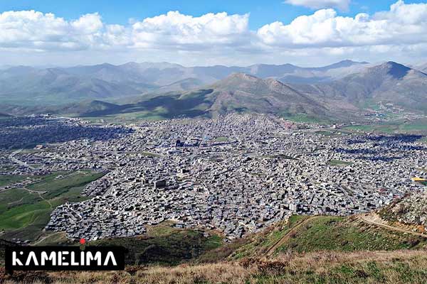 شهر بانه یکی از زیباترین جاهای دیدنی کردستان