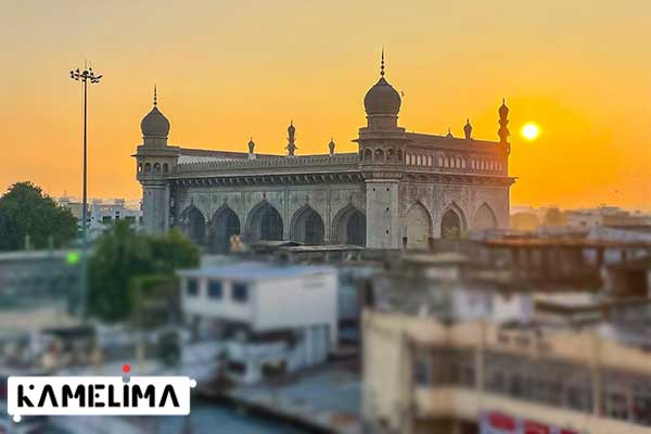 یکی از معروف ترین جاهای دیدنی هند ؛ مکا مسجد حیدرآباد
