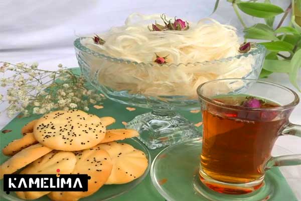 پشمک یزد از شیرینی ایرانی