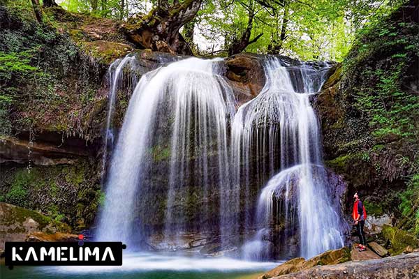 هفت آبشار ترکی از جاهای دیدنی مازندران