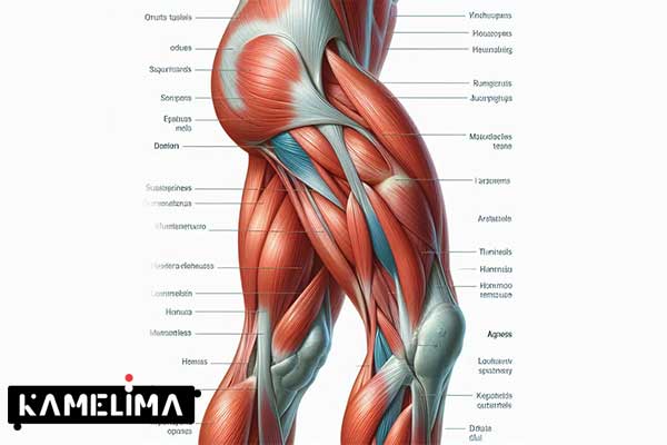 بررسی عضلات چهار سر ران